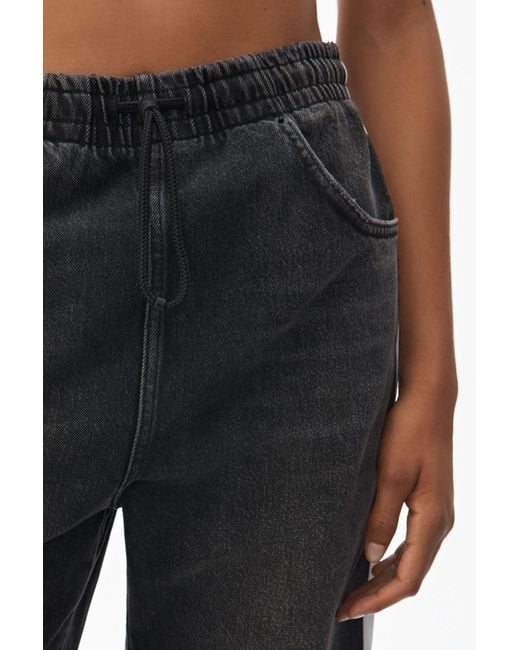 Alexander Wang Black Casual Denim Trousers