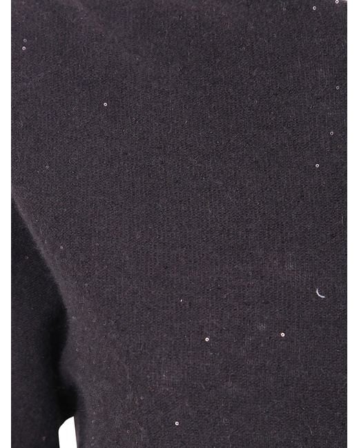 Antonelli Blue Fiemme Short Sleeve Sweater