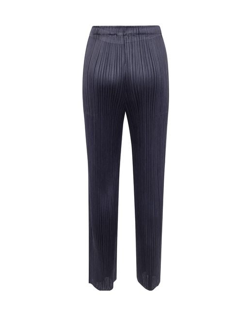 Pleats Please Issey Miyake Blue Pleats Please Issey Miyake Monthly Colors: April Pants