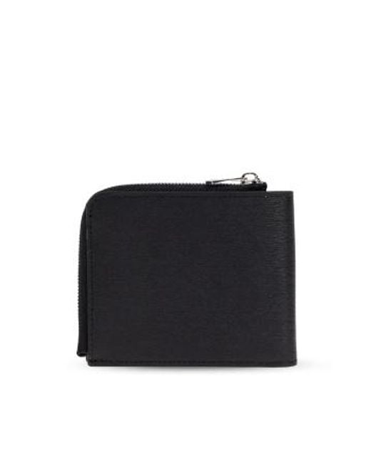 Paul Smith Black Contrast Interior Billfold Wallet for men