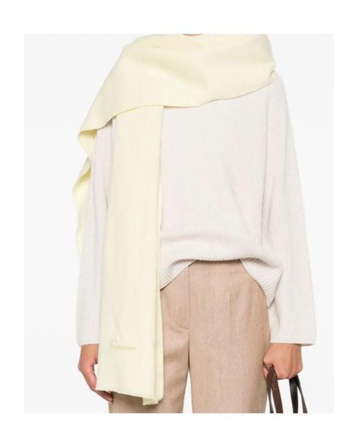 Forte_forte Natural Long-Sleeved Sweater
