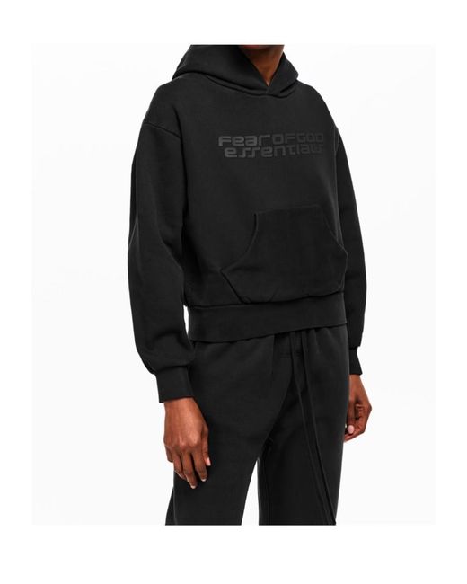 Fear Of God Black Hoodie