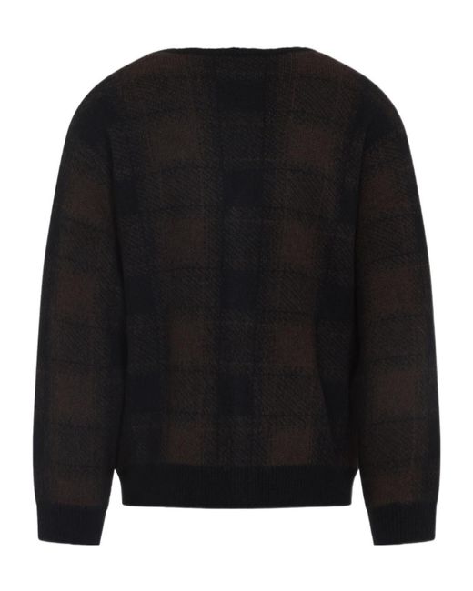Carhartt Black Long-Sleeved Knitted Cardigan for men