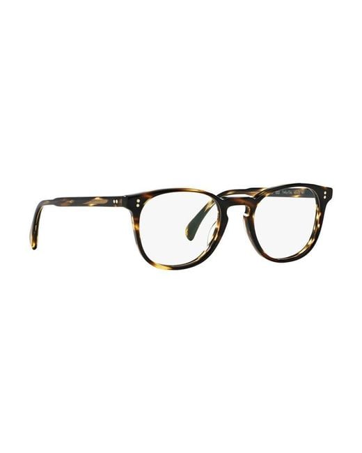 Oliver Peoples White Finley Esq. Glasses for men