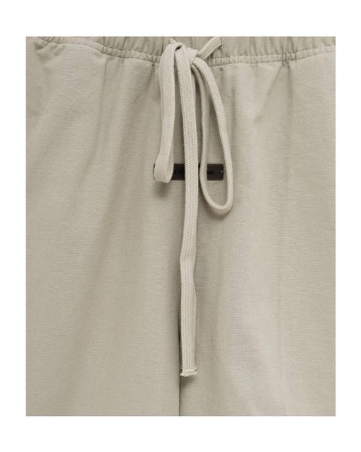 Fear Of God Natural Elastic Waist Shorts for men