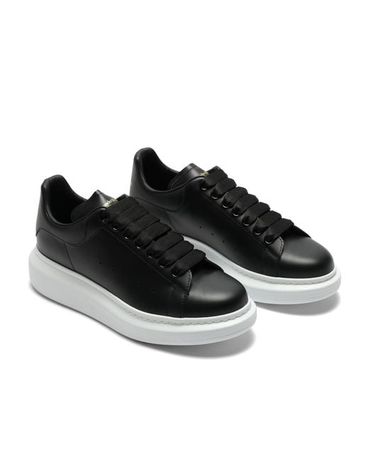 McQueen Black Larry Oversized Sneakers