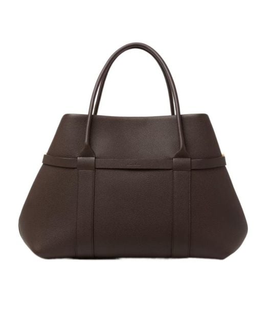 Loro Piana Brown Large Ghiera Shopper