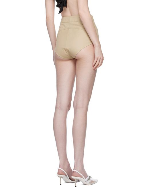 Coperni Natural Hardware Shorts