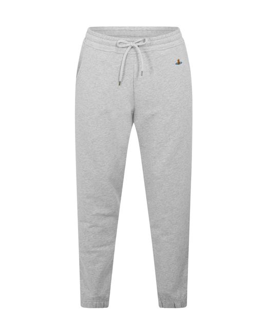 Vivienne Westwood Gray Versatile Minimalist Sports Pants for men