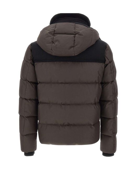 Moorer Black Alarick Down Jacket for men