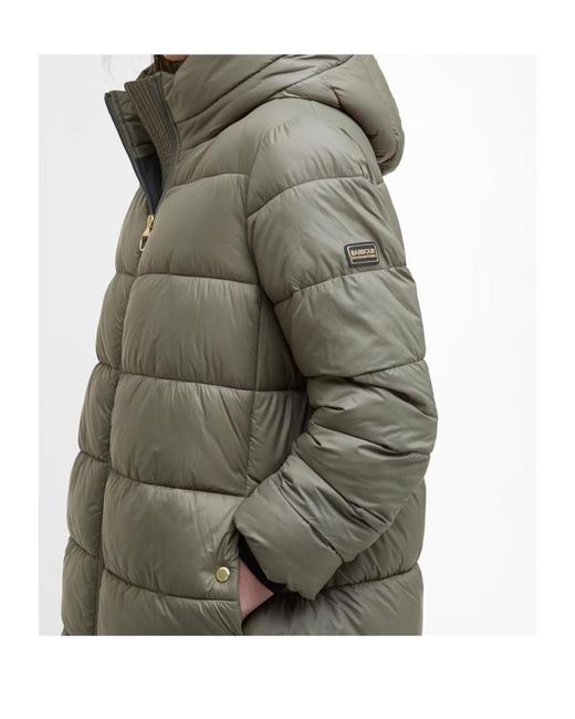 Barbour Gray Long-Sleeved Cotton Jacket