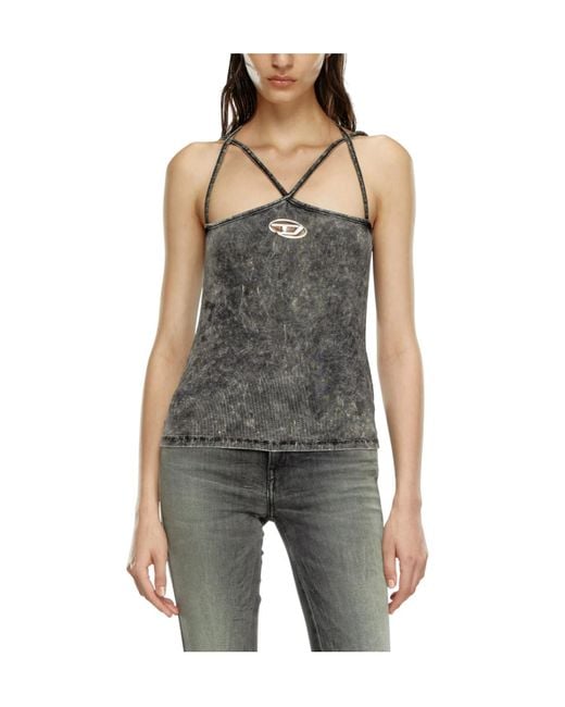 DIESEL Gray T-Maryn Tank Top