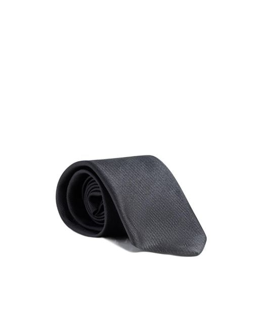 Tom Ford Black Pointed Tie for men
