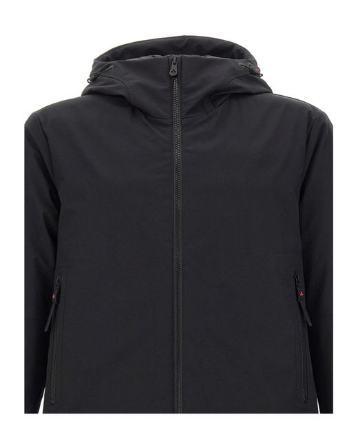 Peuterey Blue Loge Srtr Hooded Performance Jacket for men