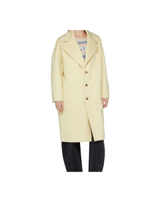 Loewe White Long-Sleeved Coat