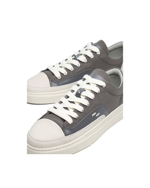 Filling Pieces Gray Lace-Up Sneakers for men