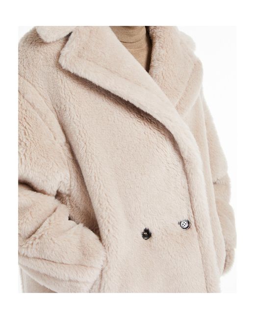 Max Mara Natural Olga Double-Breasted Coat