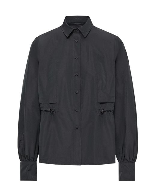 Moncler Blue Long-Sleeved Casual Jacket