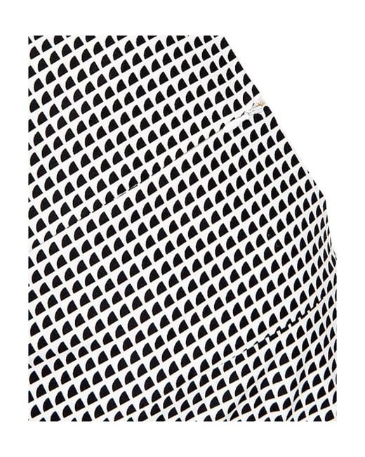 Armani Jeans Gray Printed Slim Dress