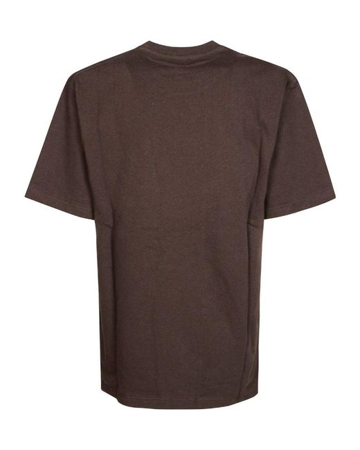 J.W. Anderson Brown Jw Anderson Short-Sleeved Crewneck T-Shirt