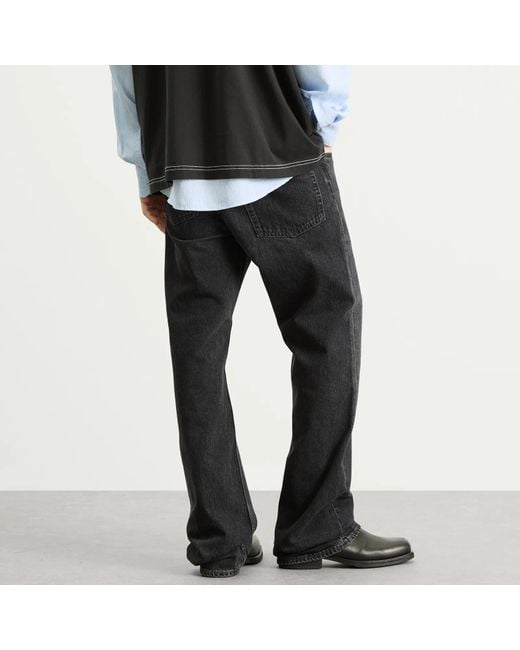 Acne Gray Jeans With Belt Loops for men