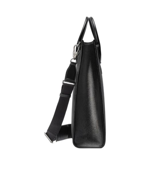 Gucci Black Interlocking G Medium Tote Bag for men