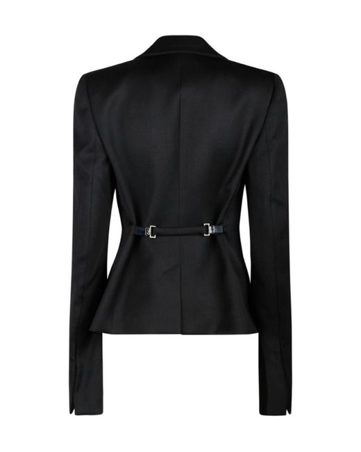 Tom Ford Black Single-Breasted Tailored Blazer