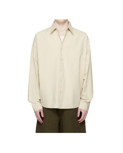 Entire studios White Miller Shirt for men