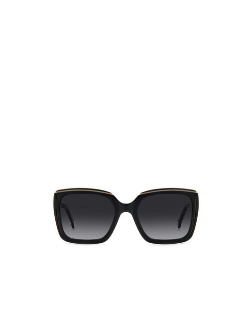 Carolina Herrera Metallic Her 0143 Square Sunglasses