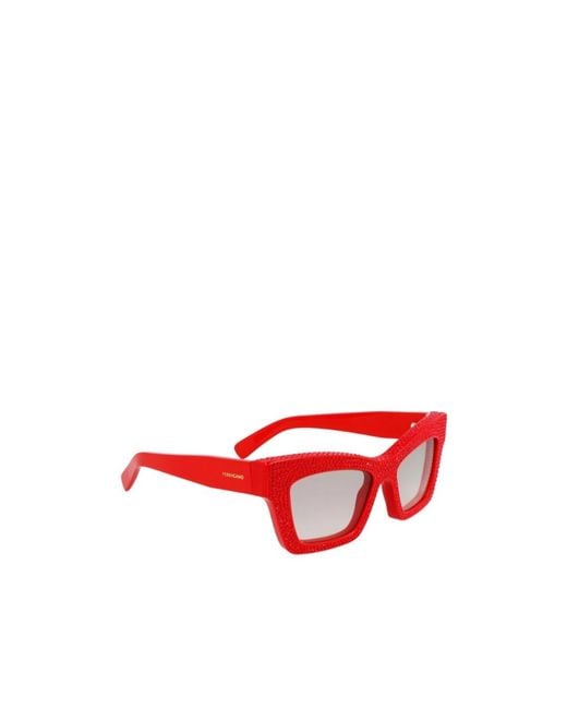 Ferragamo Red Sunglasses