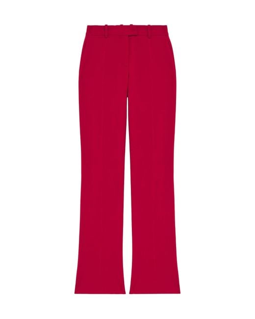 Alexander McQueen Grain De Poudre Tailored Trousers