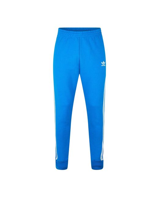 Balenciaga Blue Logo Track Pants for men
