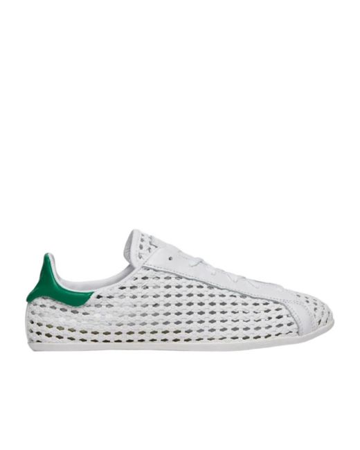 Adidas Originals White Stan Smith Low-Top Sneakers