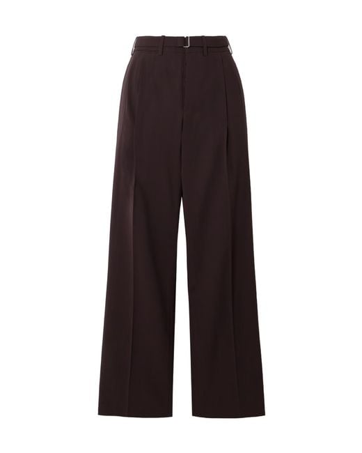 Co. Purple Wide-Leg Casual Pants