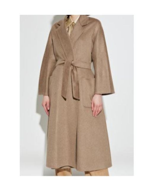 Max Mara Natural Belted Coats