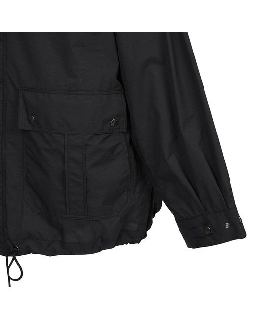 Nanamica Black Packable Field Jacket for men