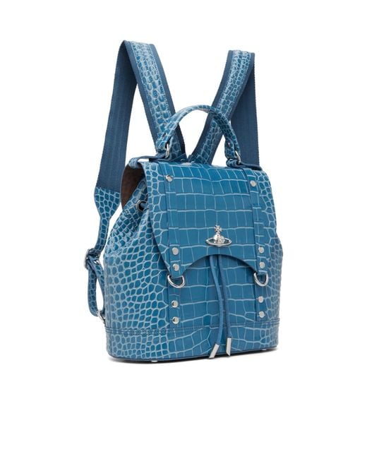 Vivienne Westwood Blue Max Small Backpack