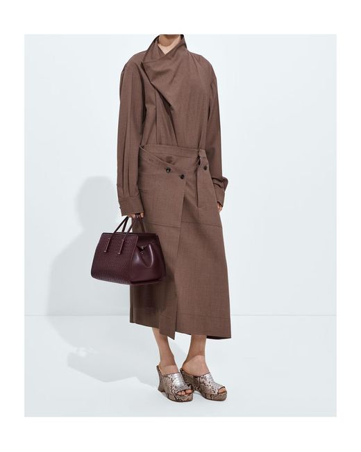 Bottega Veneta Purple Small Barbara Tote