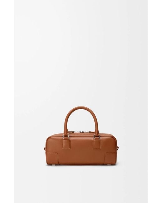 Loewe Brown Amazona 23 Cropped Bag