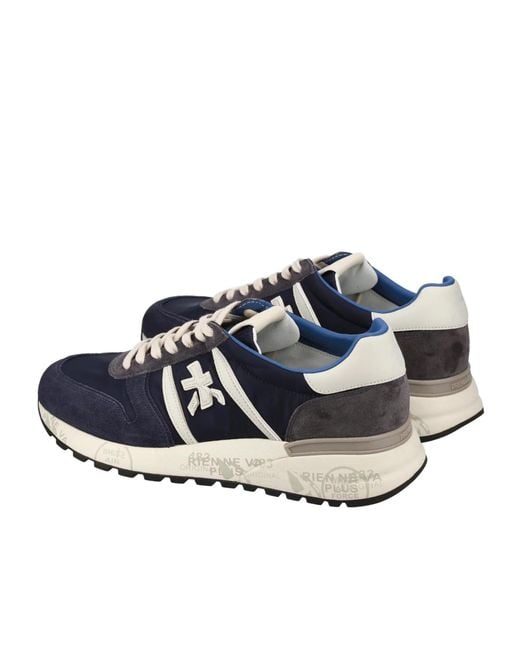 Premiata Blue Lander Sneakers for men