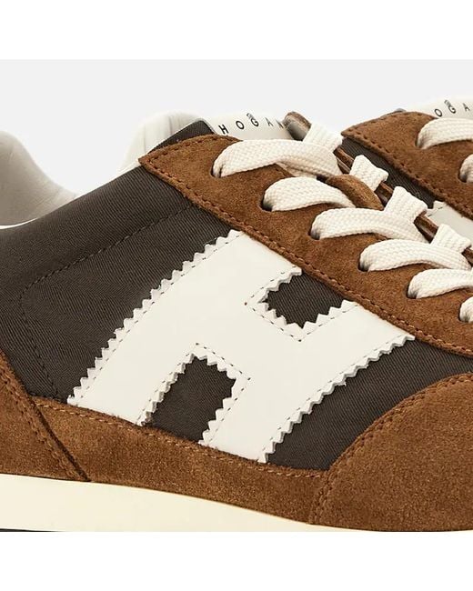 Hogan Brown Sneakers Athletic for men