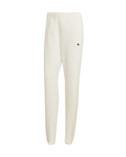 Adidas Originals White Adidas Stirrups Track Pants