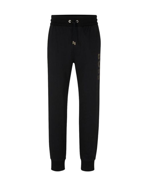 Boss Black Logo Sweatpants for men