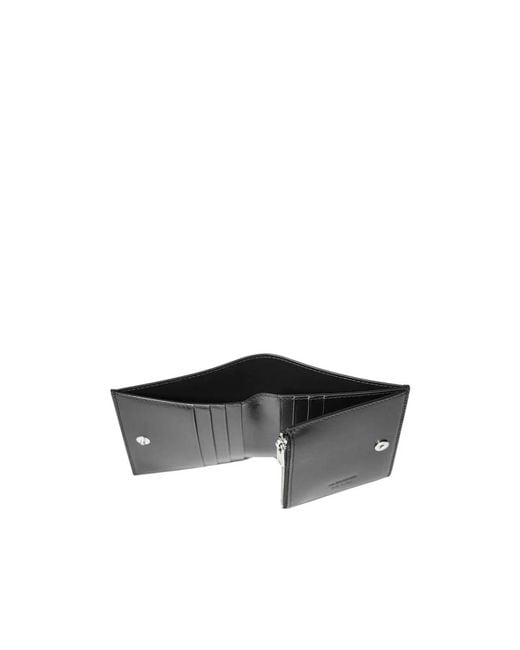 Jil Sander Black Logo-Print Wallet for men