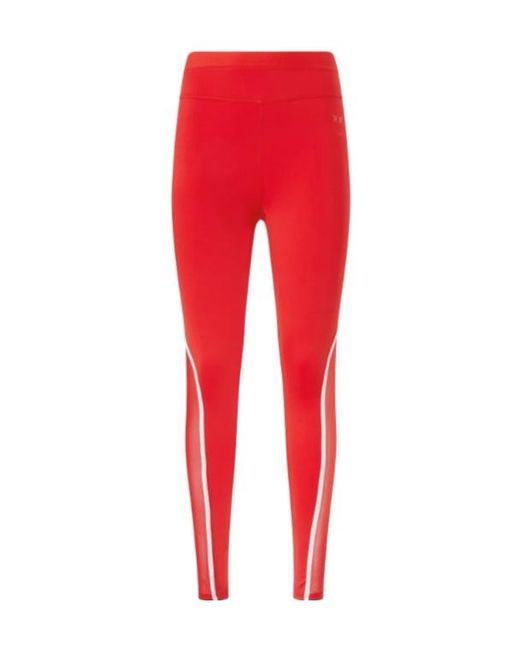 Pinko Red Stripe-Detailing Leggings
