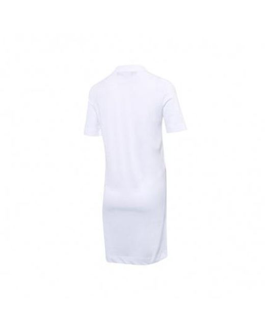 Moschino White A Printed Dress