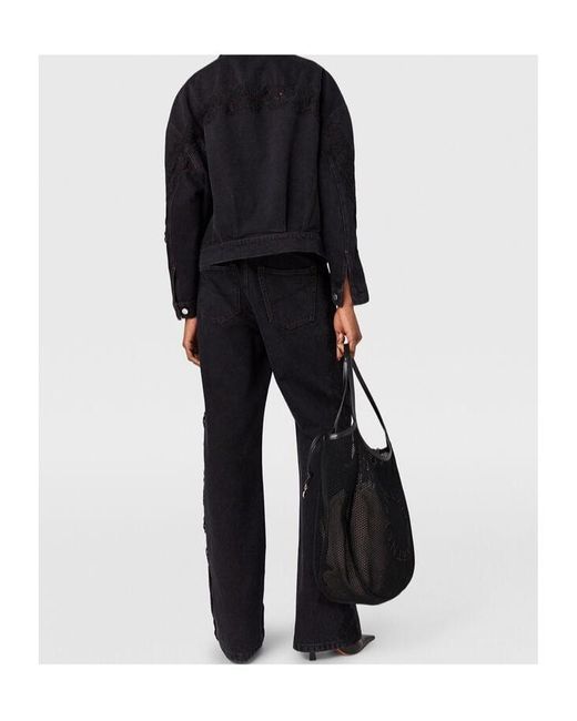 Stella McCartney Black Straight Leg Jeans