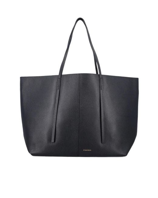 By Malene Birger Black Double-Handled Shoulder Bag