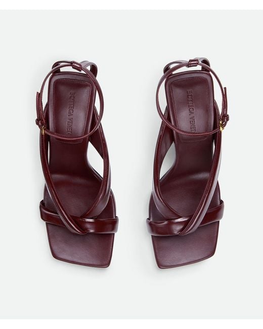 Bottega Veneta Brown Riva Strap Sandal
