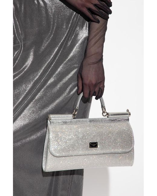 Dolce & Gabbana Multicolor X Kim Satin Sicily Bag